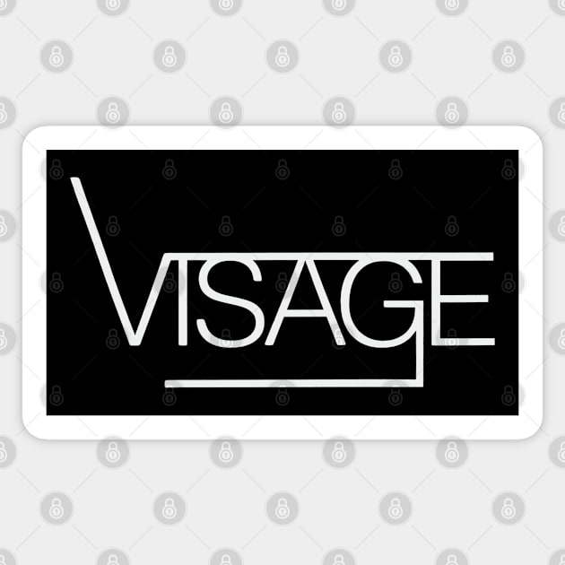 Visage band Sticker by Timeless Chaos